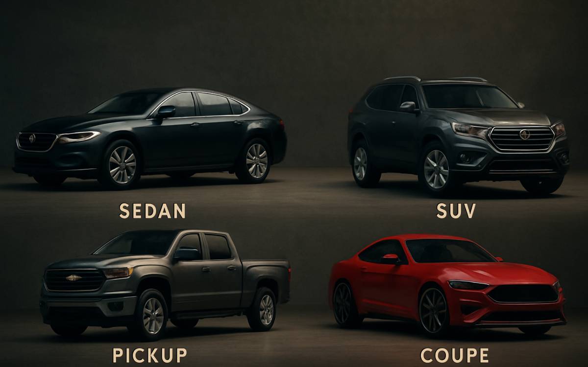 Different types of cars explained